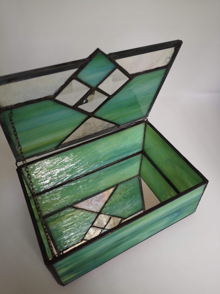 Stained Glass Box (Intermediate) - Glass House