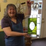 green-leaded-stained-glass